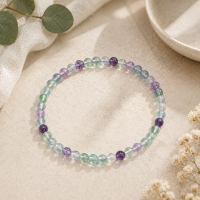 Fluorite Armband 4 mm – Balans & Helderheid